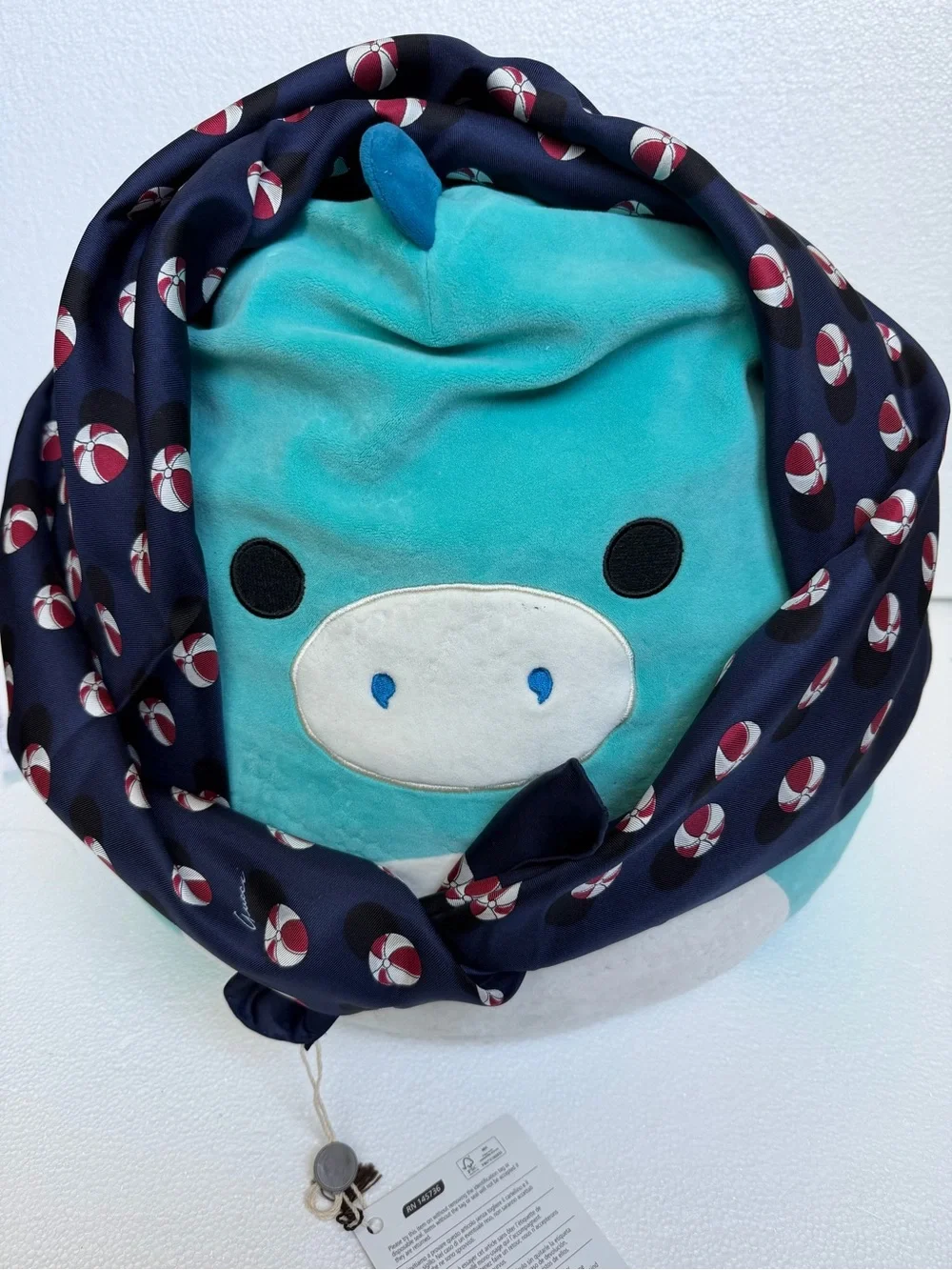 Gucci silk scarf - unused Teal